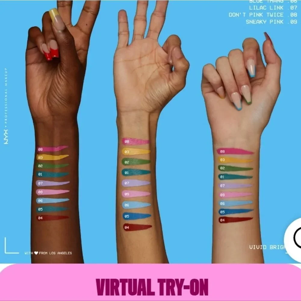 NYX Vivid Brights Matte‎ Liquid Eyeliner